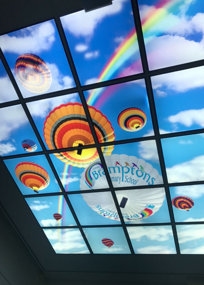 Bramptons Primary School Ceiling