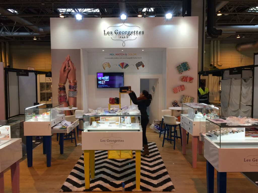 Les Georgettes Exhibiton Stand